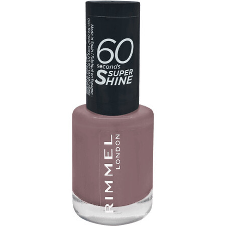 Rimmel London Vernis à ongles 60 Seconds Super Shine 101 Taupe Throwback, 8 ml