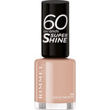 Rimmel London Vernis à ongles 60 Seconds Super Shine 708 Kiss in the nude, 8 ml