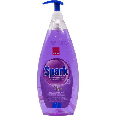 Sano Liquid dishwasher detergent Spark lavender, 1 l