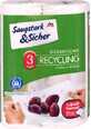 Saugstark&amp;Sicher Prosoape de bucătărie Recycling 3 straturi 280 foi, 2 buc
