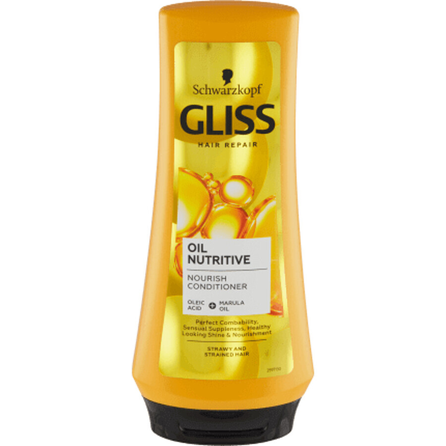 Schwarzkopf GLISS Oil nährende Haarspülung, 200 ml