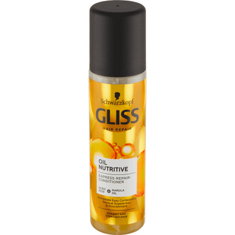 Schwarzkopf GLISS Conditioner Spray Haaröl nahrhaft, 200 ml