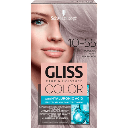 Schwarzkopf Gliss Color Permanent Hair Colour 10-55 Ultra Blonde Platinum, 1 pc