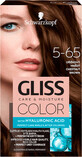 Schwarzkopf Gliss Color Dauerhafte Haarfarbe 5-65 Braun Braun, 1 St&#252;ck
