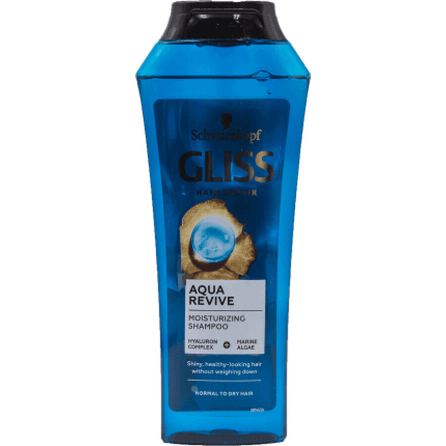 Schwarzkopf GLISS Aqua Revive Shampooing, 400 ml