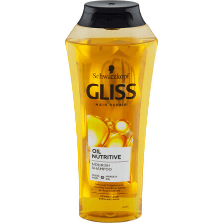 Schwarzkopf GLISS Shampooing nourrissant à l'huile, 250 ml