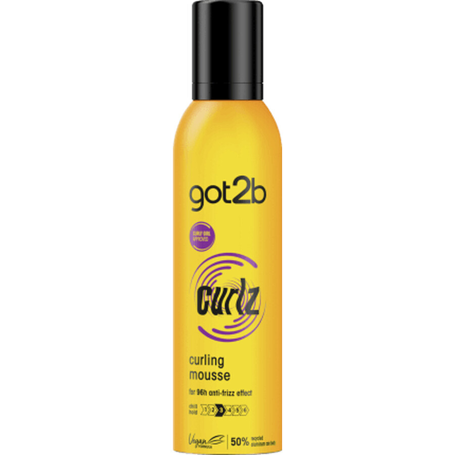 Schwarzkopf got2b Spumă pentru bucle, 250 ml