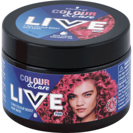 Schwarzkopf Live Color & Care maschera rosa, 150 ml