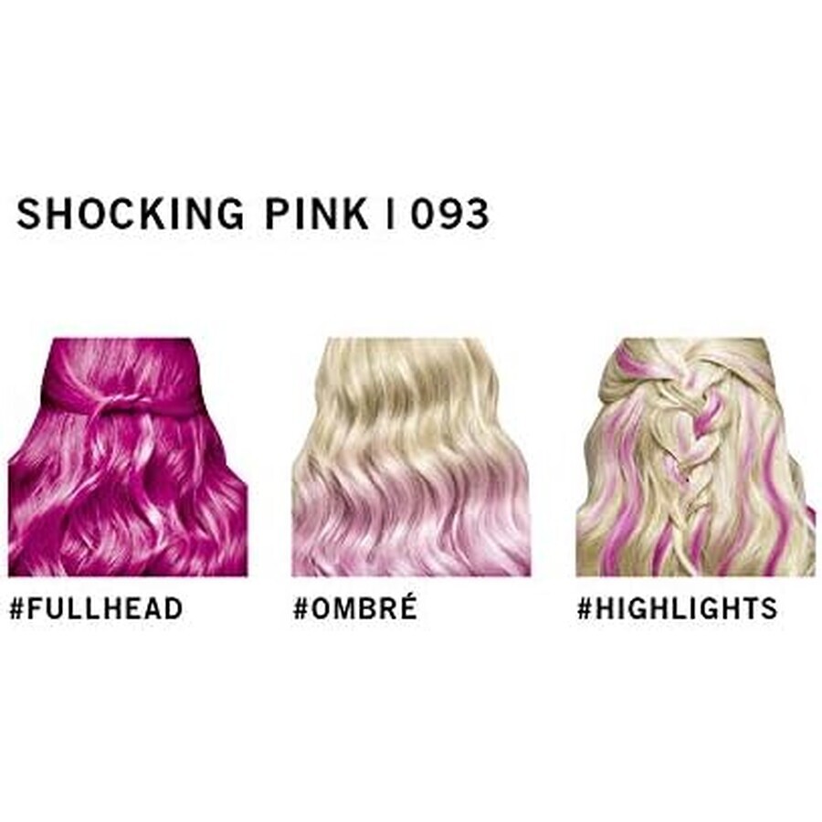 Schwarzkopf Live Vopsea de păr semi-permanentă color XXL 93 Schoking Pink, 0,8 l