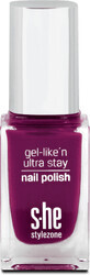 S-he colour&amp;style Vernis &#224; ongles Gel-like&#39;n ultra stay 322/310, 10 ml
