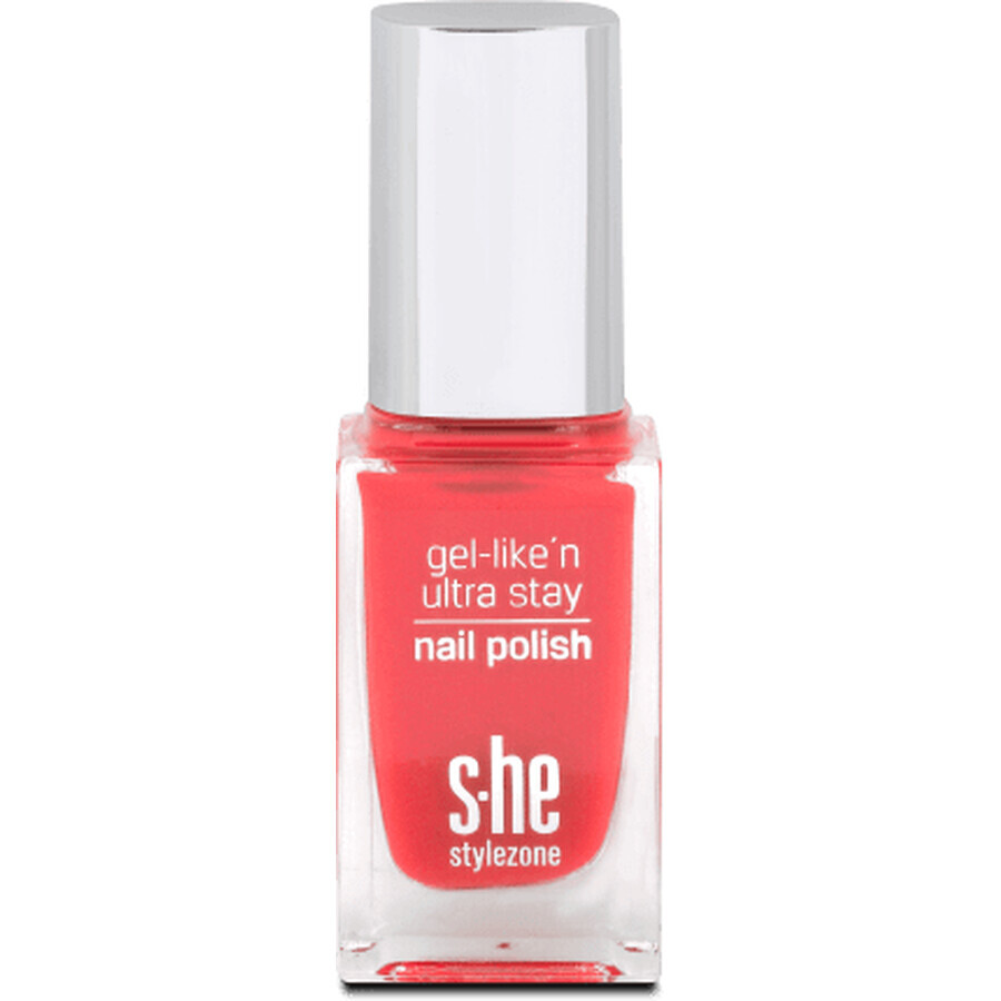 S-he colour&style Vernis à ongles Gel-like'n ultra stay 322/320, 10 ml