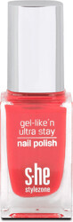 S-he colour&amp;style Vernis &#224; ongles Gel-like&#39;n ultra stay 322/320, 10 ml