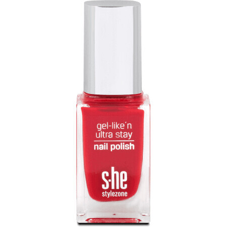 S-he colour&style Vernis à ongles Gel-like'n ultra stay 322/330, 10 ml