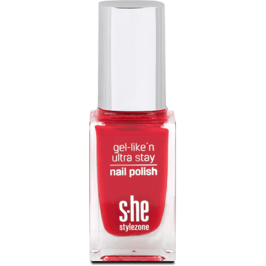 S-he colour&style Vernis à ongles Gel-like'n ultra stay 322/330, 10 ml