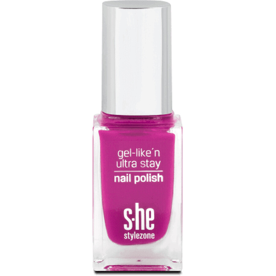 S-he colour&style Vernis à ongles Gel-like'n ultra stay 322/350, 10 ml