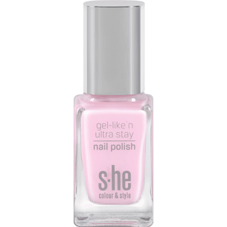 S-he colour&style Gel-like'n ultra stay vernis à ongles 322/269, 10 ml