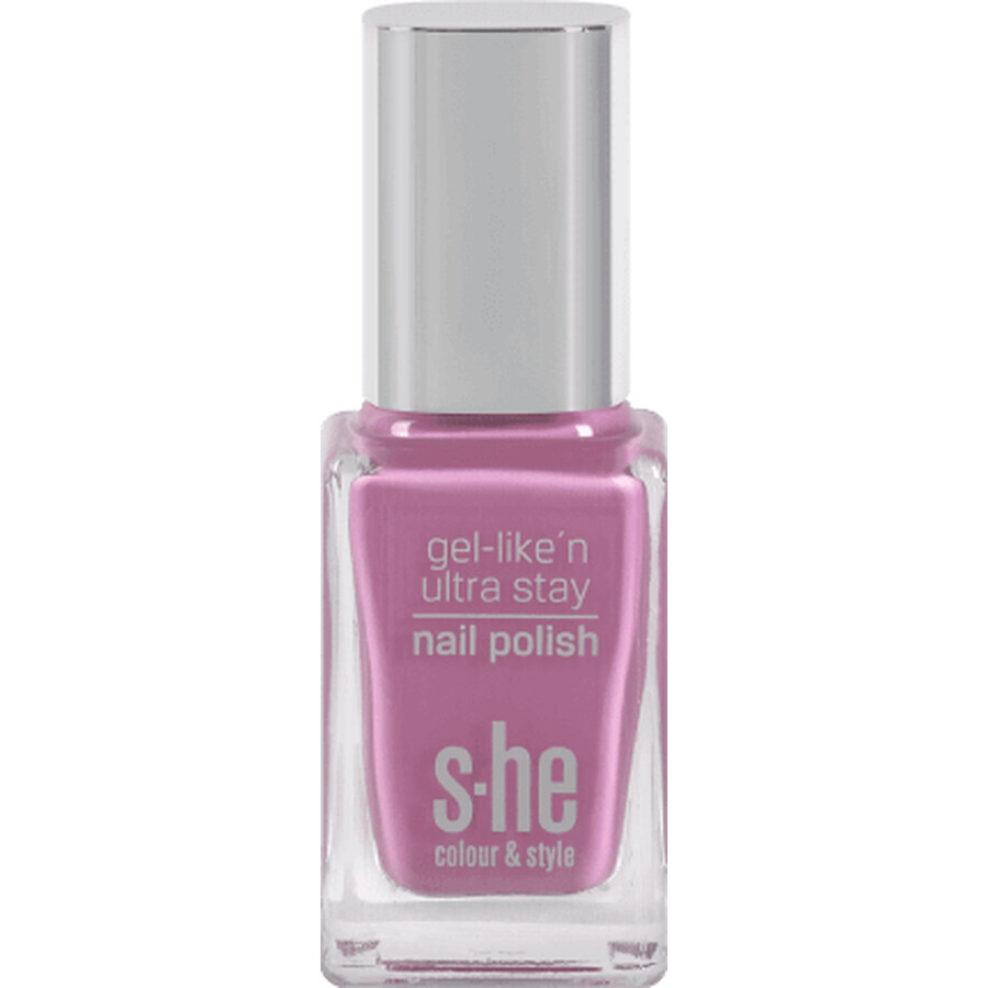 S-he colour&style Vernis à ongles Gel-like'n ultra stay 322/275, 10 ml
