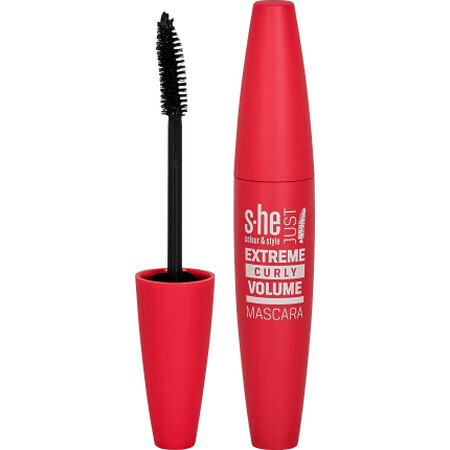 S-he colour&style Mascara Just extreme curl No. 170/002, 12 ml