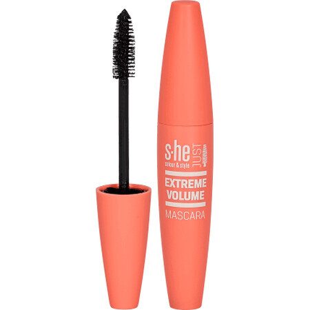 S-he colour&style Mascara Just extreme volume No. 170/003, 12 ml