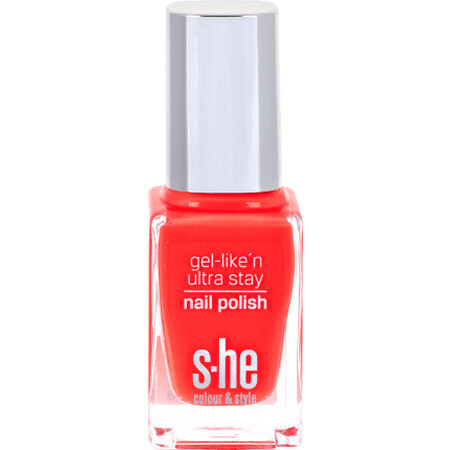 S-he colour&style Gel-like'n ultra stay vernis à ongles 322/408, 10 ml