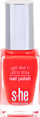 S-he colour&amp;style Gel-like&#39;n ultra stay vernis &#224; ongles 322/408, 10 ml