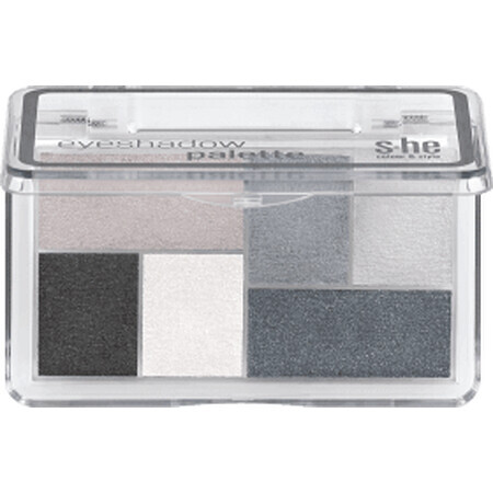 S-he Colour&Style Palette ombretti 185/009, 9 g