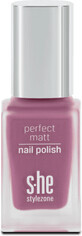 S-he colour&amp;style perfect matt vernis &#224; ongles 324/020, 10 ml