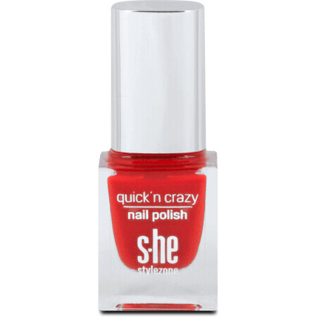 S-he colour&style Vernis à ongles Quick'n crazy 323/620, 6 ml