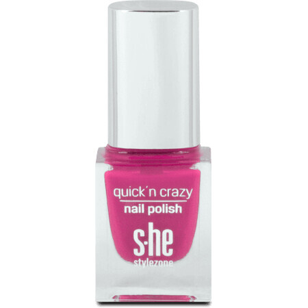 S-he colour&style Vernis à ongles Quick'n crazy 323/640, 6 ml