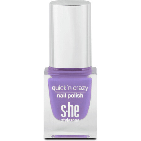 S-he colour&style Vernis à ongles Quick'n crazy 323/660, 6 ml