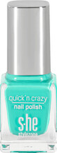 S-he colour&amp;style Vernis &#224; ongles Quick&#39;n crazy 323/800, 6 ml