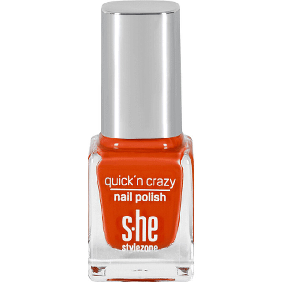 S-he colour&style Vernis à ongles Quick'n crazy 323/811, 6 ml