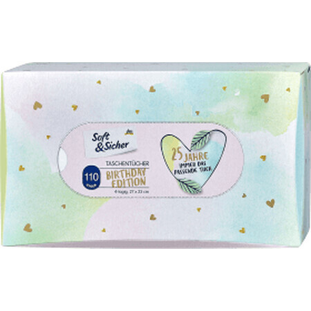 Soft&Sicher Face Wipes, 110 Stück