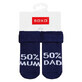 Soxo Baby Socks 50% Mum 50% Dad No. 16-18, 1 piece
