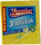 Spontex Antibakterieller Waschlappen, 3 St&#252;ck
