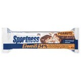 Sportness Barre protéinée cacahuètes et caramel, 40 g