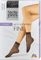 Stella Jones Chaussettes en maille noire, 1 pi&#232;ce