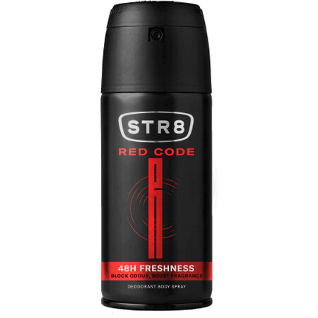 STR8 Red Code spray déodorant pour le corps, 150 ml