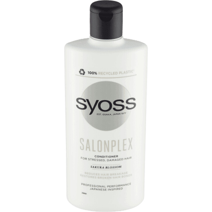 Syoss Conditionneur pour cheveux stressés et abîmés, 440 ml