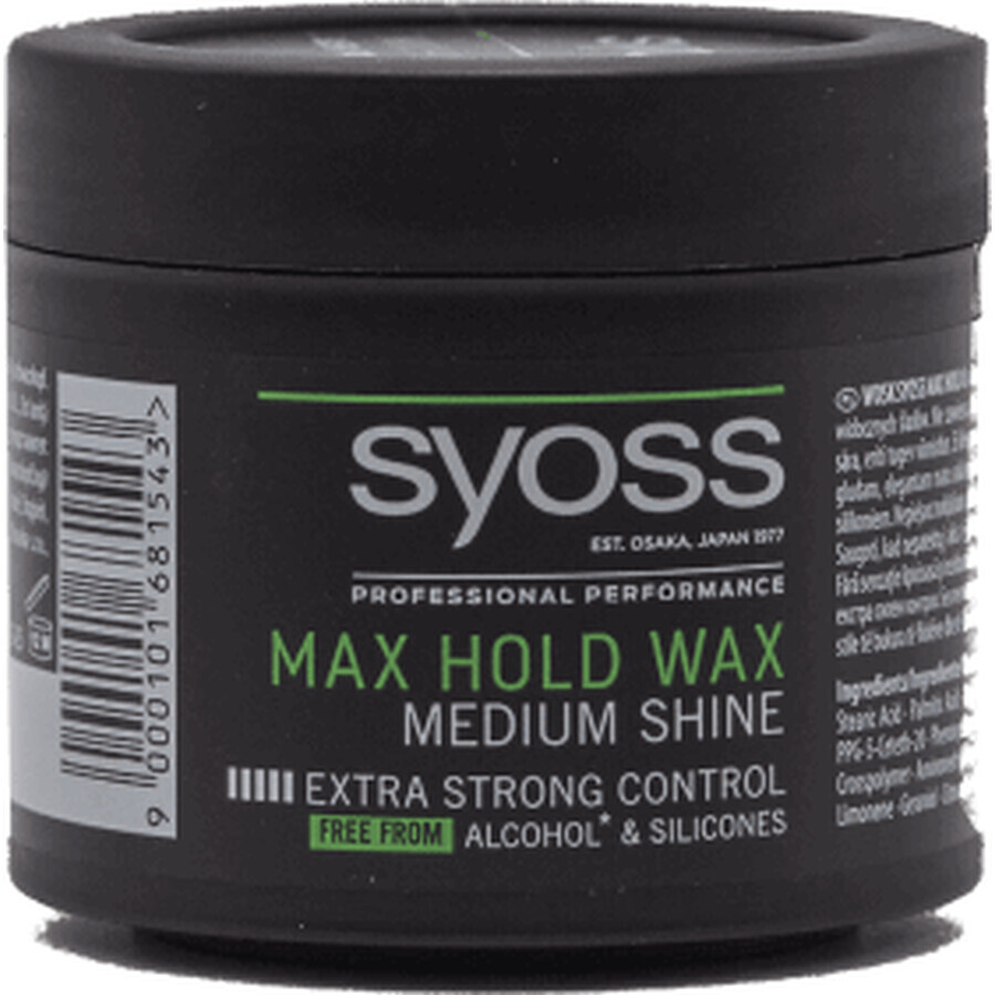 Syoss Max Hold Haarwachs, 150 ml