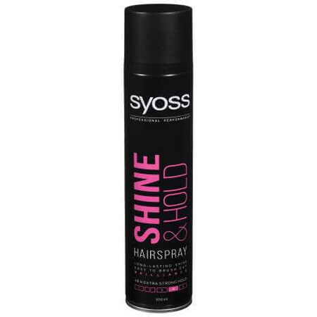 Syoss Shine & Hold Hair Spray, 300 ml