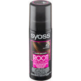Syoss Root Retoucher Spray pour la coloration temporaire des racines en brun foncé 120, 120 ml