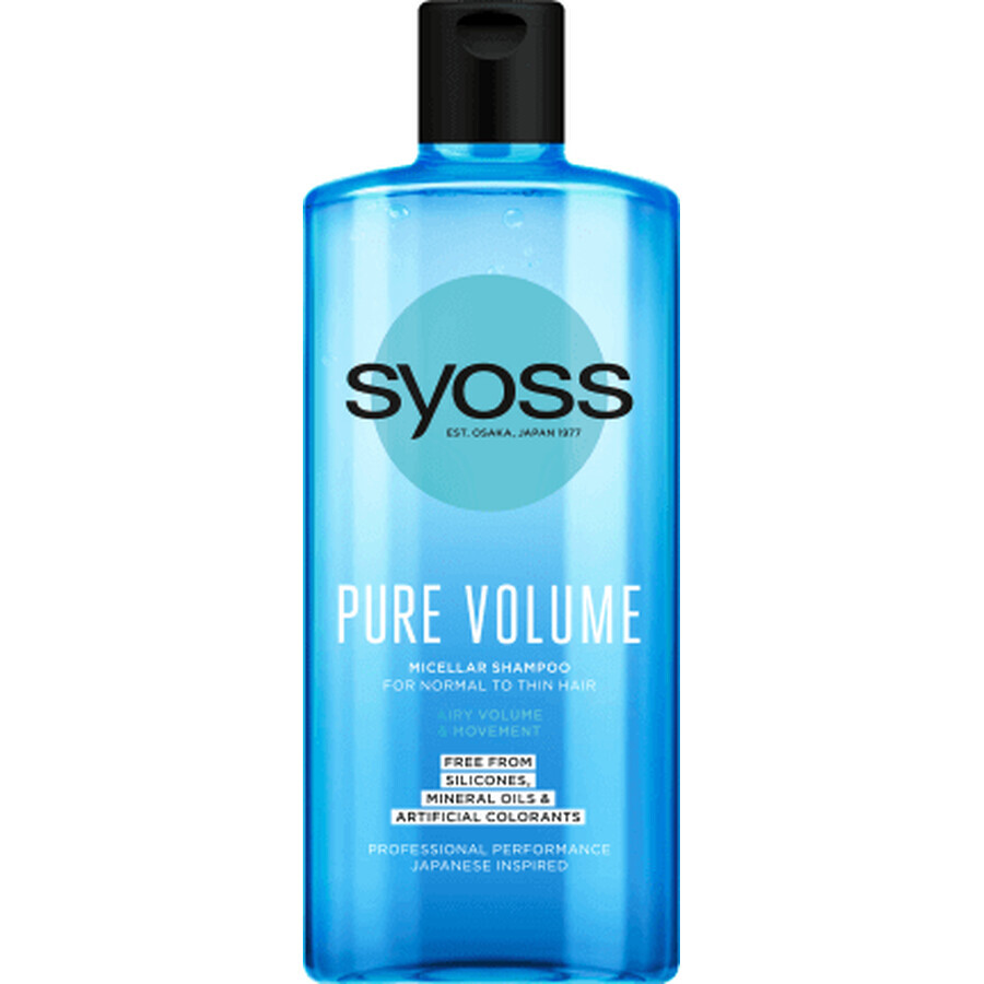 Shampooing Syoss pour cheveux normaux à fins, 440 ml