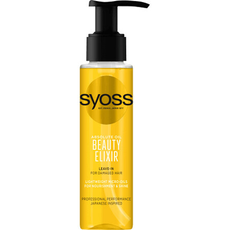 Syoss Olio per capelli danneggiati, 100 ml