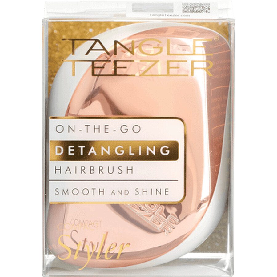 Tangle Teezer Haarbürste COMPACT STYLER ROSE GOLD/IVORY, 1 Stück