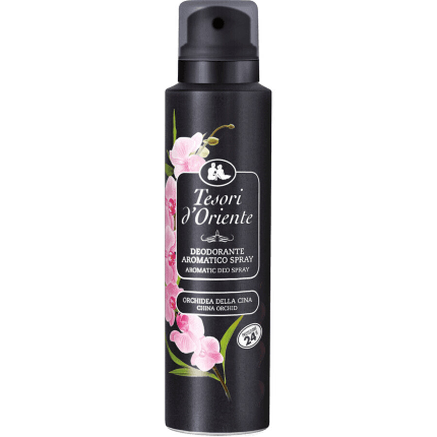 Tesori d'Oriente Déodorant spray corporel orchidée, 150 ml