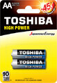 Toshiba Piles Alcalines R6-AA, 1pc