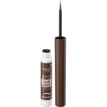 Trend !t up 2in1 Color & Boost Ser de sprâncene 030 Chocolate Brown, 1,7 ml