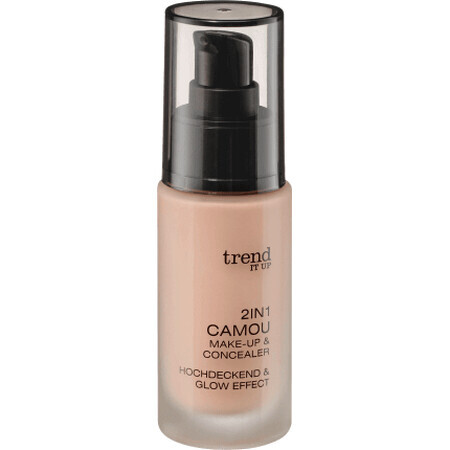 Trend !t up Fond de Teint 2en1 Camou &amp; Concealer - Nr. 009, 30 ml