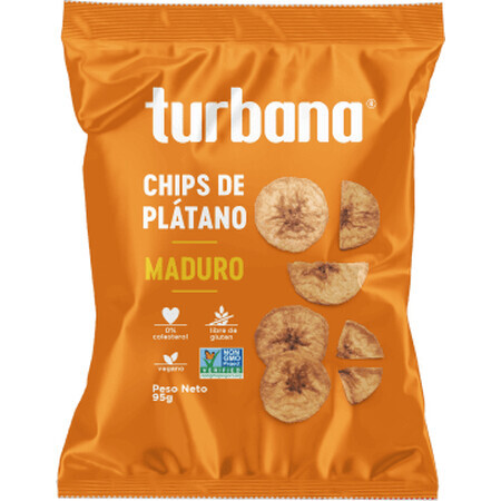 Turbana Croustillants de plantain doux, 95 g